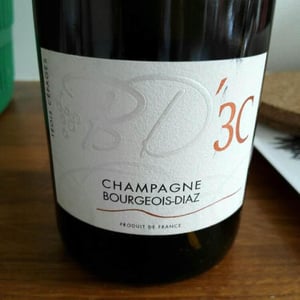 Champagne Bourgeois-Diaz - Jérôme & Charlotte Bourgeois - BD'3C - Brut Nature