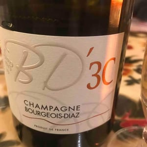 Champagne Bourgeois-Diaz - Jérôme & Charlotte Bourgeois - BD'3C - Brut Nature