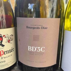 Champagne Bourgeois-Diaz - Jérôme & Charlotte Bourgeois - BD'3C - Brut Nature
