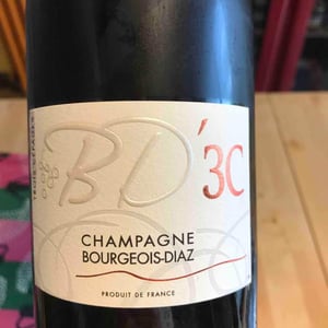 Champagne Bourgeois-Diaz - Jérôme & Charlotte Bourgeois - BD'3C - Brut Nature