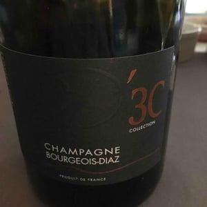 BD'3CC - Brut Nature Millésimé - Champagne Bourgeois-Diaz - Jérôme & Charlotte Bourgeois -2016