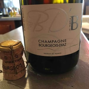 BD'B - Brut Nature - Champagne Bourgeois-Diaz - Jérôme & Charlotte Bourgeois -2017
