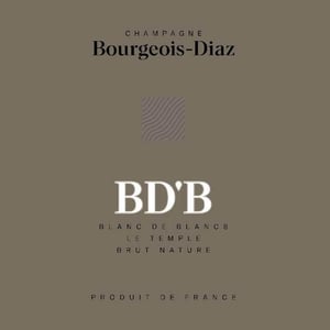 BD'B - Brut Nature - Champagne Bourgeois-Diaz - jerome-charlotte-bourgeois -2017