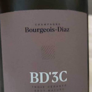 Champagne Bourgeois-Diaz - Jérôme & Charlotte Bourgeois - BD’M - Brut Nature