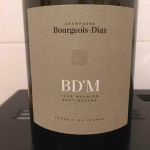 Champagne Bourgeois-Diaz - Jérôme & Charlotte Bourgeois - BD’M - Brut Nature