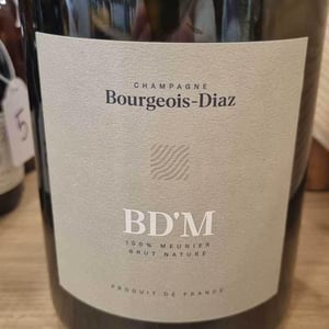 BD’M - Brut Nature - Champagne Bourgeois-Diaz - jerome-charlotte-bourgeois