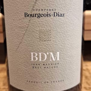 BD’M - Brut Nature - Champagne Bourgeois-Diaz - jerome-charlotte-bourgeois