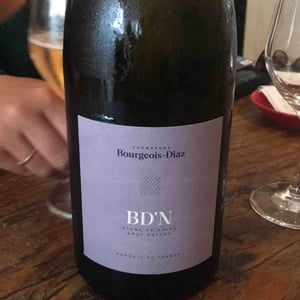 BD'N - Brut Nature - Champagne Bourgeois-Diaz - Jérôme & Charlotte Bourgeois 