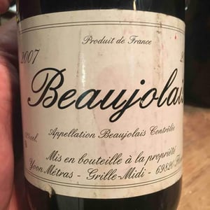 Domaine Métras - Yvon Métras - Beaujolais