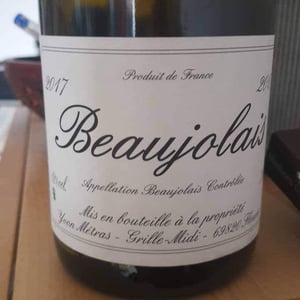 Domaine Métras - Yvon Métras - Beaujolais
