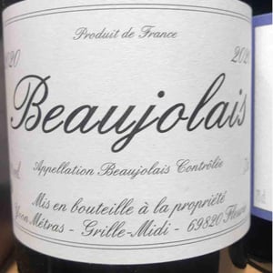 Beaujolais - Domaine Métras - yvon-metras