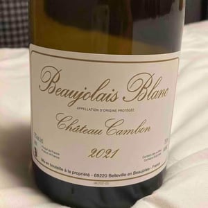 Beaujolais Blanc - Château Cambon - Alexandre Iwasuila, Marie Lapierre & Jean-Claude Chanudet -2020