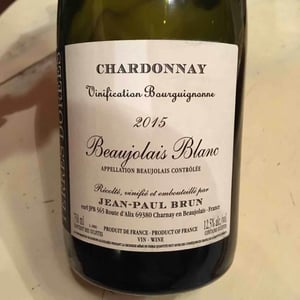 Beaujolais Blanc - Domaine des Terres Dorées - Jean-Paul Brun 