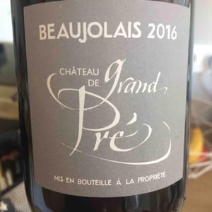 Château de Grand Pré - Claude, Romain & Christine Zordan - Beaujolais