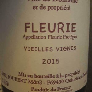 Beaujolais Nouveau - Domaine Marcel Joubert - carine-joubert