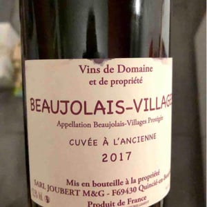 Domaine Marcel Joubert - Carine Joubert - Beaujolais Nouveau