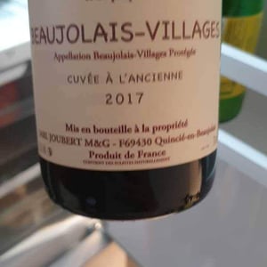 Domaine Marcel Joubert - Carine Joubert - Beaujolais Nouveau