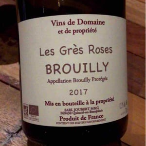 Beaujolais Nouveau - Domaine Marcel Joubert - carine-joubert