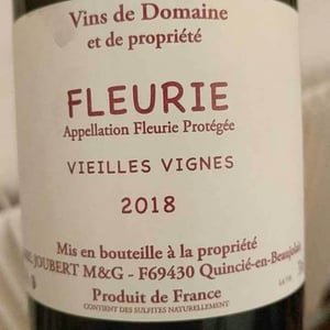 Beaujolais Nouveau - Domaine Marcel Joubert - Carine Joubert 