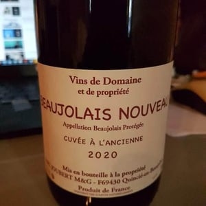 Domaine Marcel Joubert - Carine Joubert - Beaujolais Nouveau