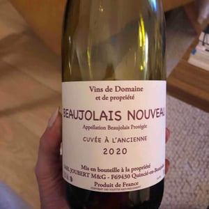 Domaine Marcel Joubert - Carine Joubert - Beaujolais Nouveau