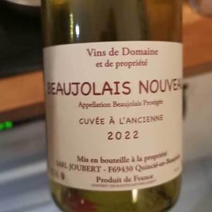 Beaujolais Nouveau - Domaine Marcel Joubert - carine-joubert