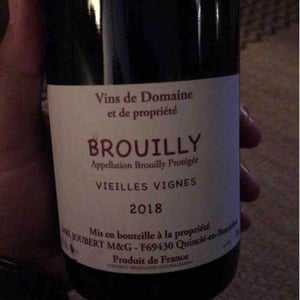 Domaine Marcel Joubert - Carine Joubert - Beaujolais Nouveau