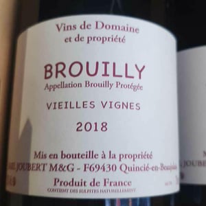 Beaujolais Nouveau - Domaine Marcel Joubert - carine-joubert