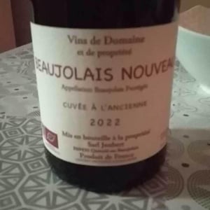 Beaujolais Nouveau - Domaine Marcel Joubert - carine-joubert