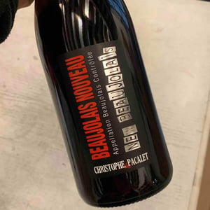 Beaujolais Nouveau - Les Marcellins - christophe-pacalet