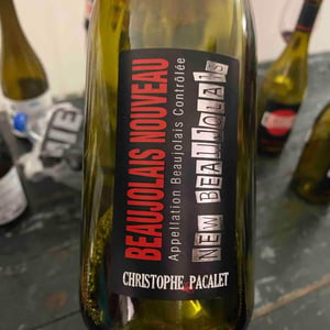 Beaujolais Nouveau - Les Marcellins - Christophe Pacalet 