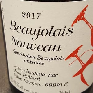 Beaujolais Nouveau - Jean Foillard - jean-foillard