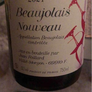 Jean Foillard - Jean Foillard - Beaujolais Nouveau