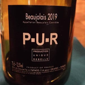 Beaujolais Nouveau - P-U-R (Production Unique Rebelle) - florian-looze