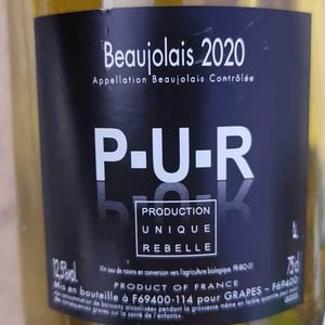 Beaujolais Nouveau - P-U-R (Production Unique Rebelle) - florian-looze