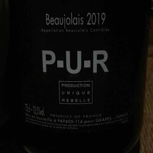 Beaujolais Nouveau - P-U-R (Production Unique Rebelle) - Florian Looze 