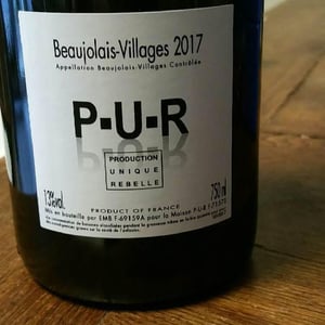 Beaujolais Nouveau - P-U-R (Production Unique Rebelle) - Florian Looze 