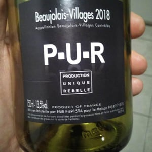 P-U-R (Production Unique Rebelle) - Florian Looze - Beaujolais Nouveau