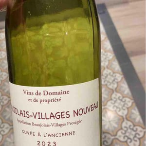 Domaine Marcel Joubert - Carine Joubert - Beaujolais Nouveau