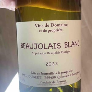 Beaujolais Nouveau - Domaine Marcel Joubert - carine-joubert