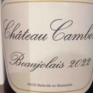 Beaujolais Rouge - beaujolais, France - alexandre-iwasuila-marie-lapierre-jean-claude-chanudet -2021