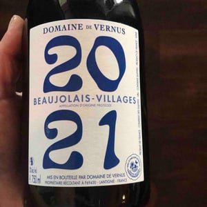 Beaujolais Villages - Domaine De Vernus - frederic-jametton-guillaume-rouget -2021