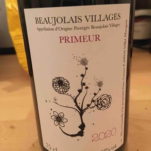 Beaujolais Village Primeur - Domaine Leonis - cristelle-raphael-champier