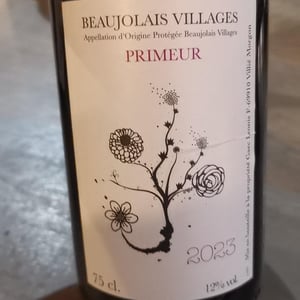 Beaujolais Village Primeur - Domaine Leonis - Cristelle & Raphaël Champier 