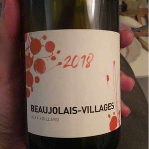Alex Foillard - Alex Foillard - Beaujolais-Villages