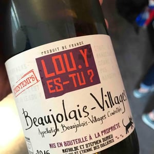 Beaujolais-Villages - Lou. Y Es-Tu? - Mathilde & Stephen Durieu 