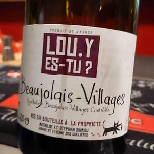 Beaujolais-Villages - Lou. Y Es-Tu? - Mathilde & Stephen Durieu 