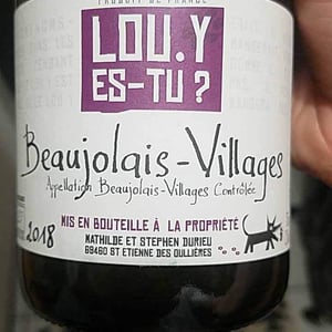 Beaujolais-Villages - Lou. Y Es-Tu? - mathilde-stephen-durieu