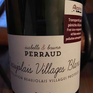Beaujolais Villages Blanc - Côtes de la Molière - Isabelle & Bruno Perraud 