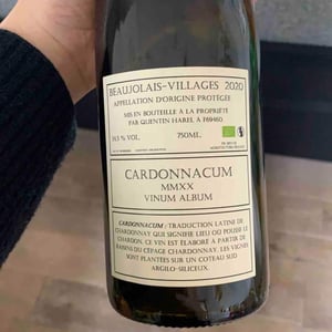 Beaujolais Villages Cardonnacum - Domaine des Buis Rond - quentin-harel -2018